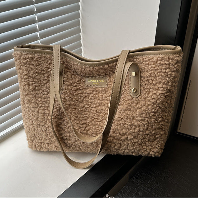 Sherpa Tote Handbag