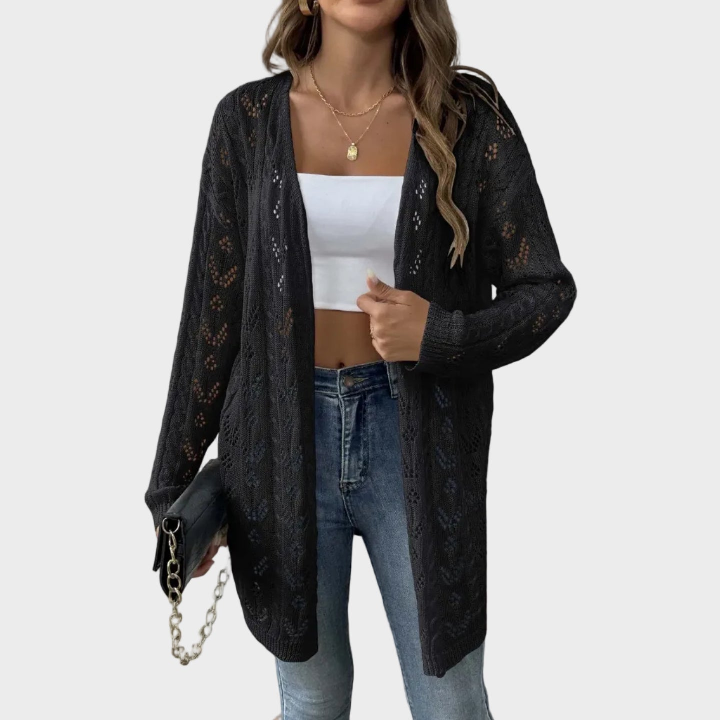 Olivia | Buttonless Cardigan Knit