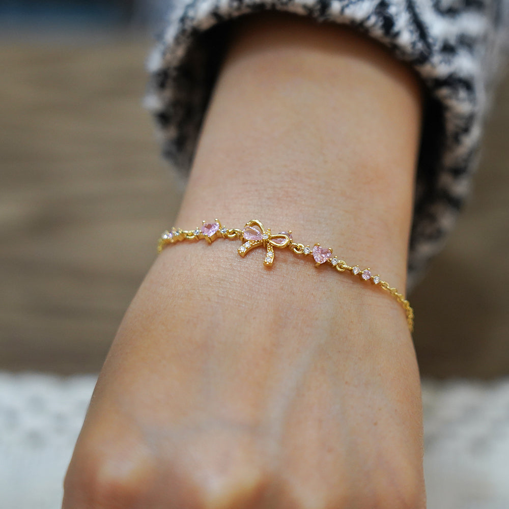 Dainty Bow Bracelet