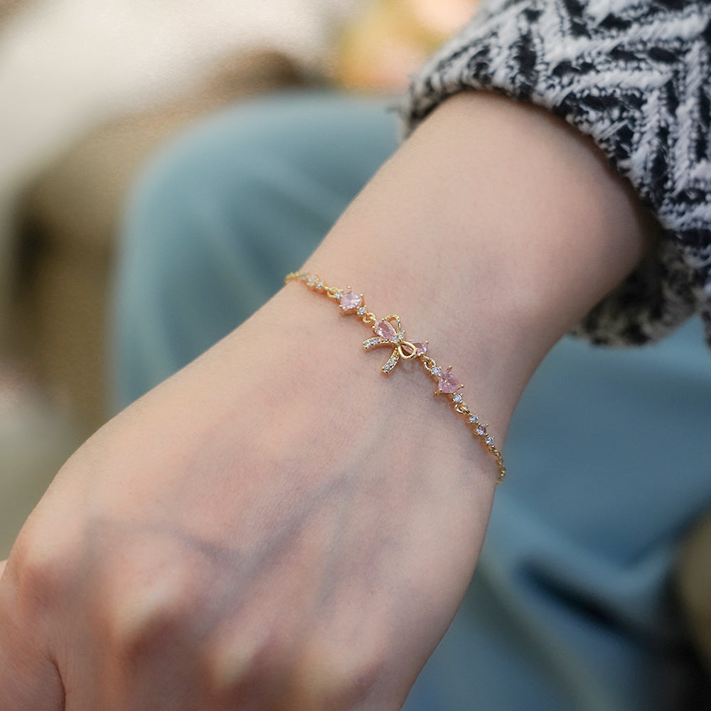 Dainty Bow Bracelet