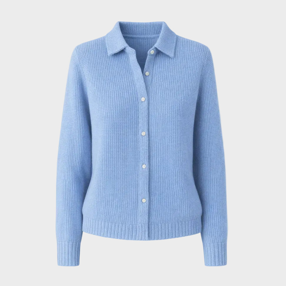 Elara | Soft Button-Up Blouse