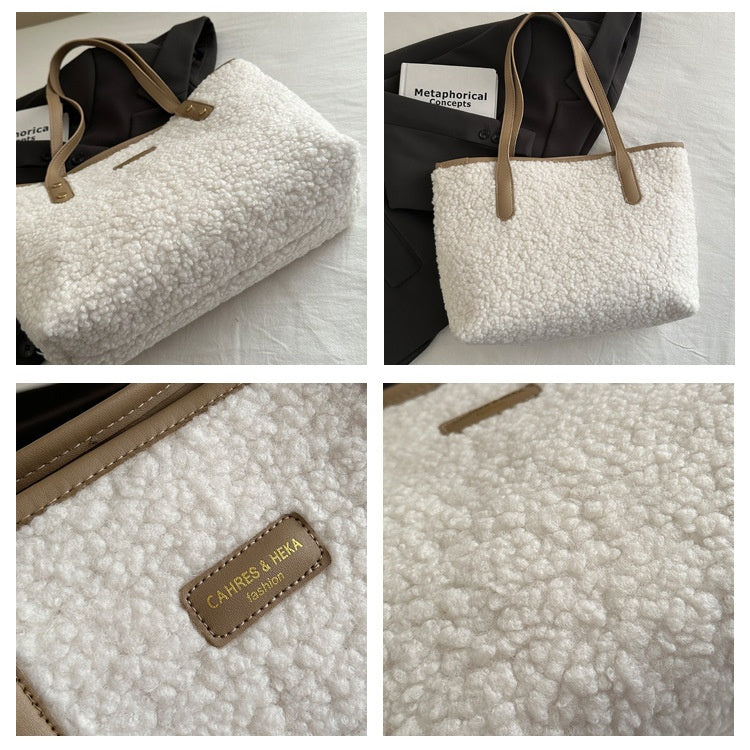 Sherpa Tote Handbag