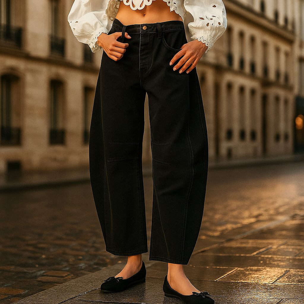 Mia Vintage-Wash Cropped Jean