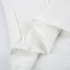 Skylar | Sculpted Ribbed Long Sleeve Top