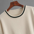 Noémie | Knit Pullover & Wide-Leg Pants Set
