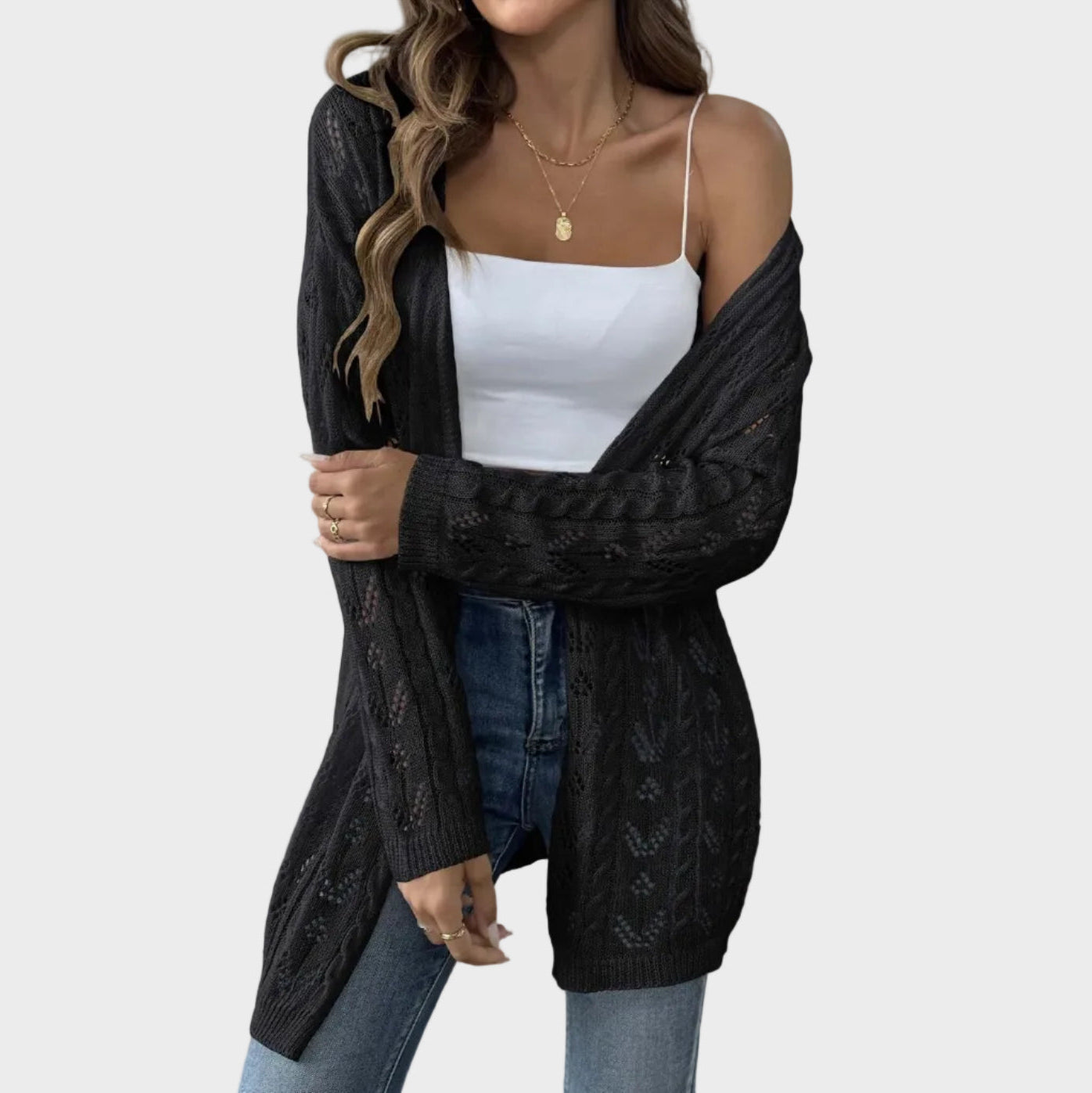 Olivia | Buttonless Cardigan Knit