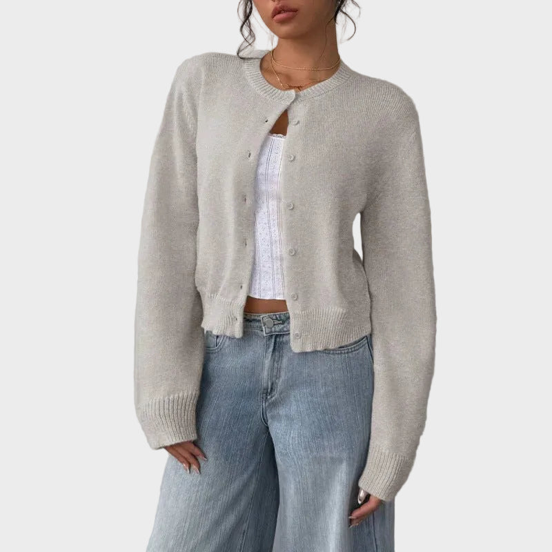 Lily | Soft Buttoned Knit Cardigan