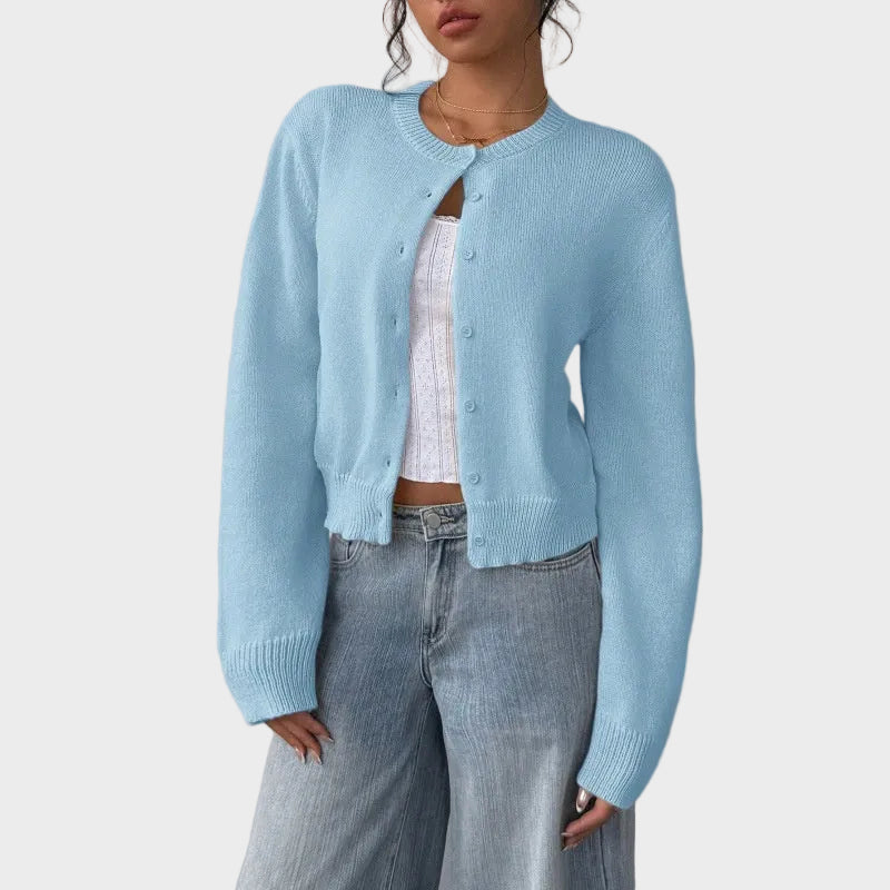 Lily | Soft Buttoned Knit Cardigan