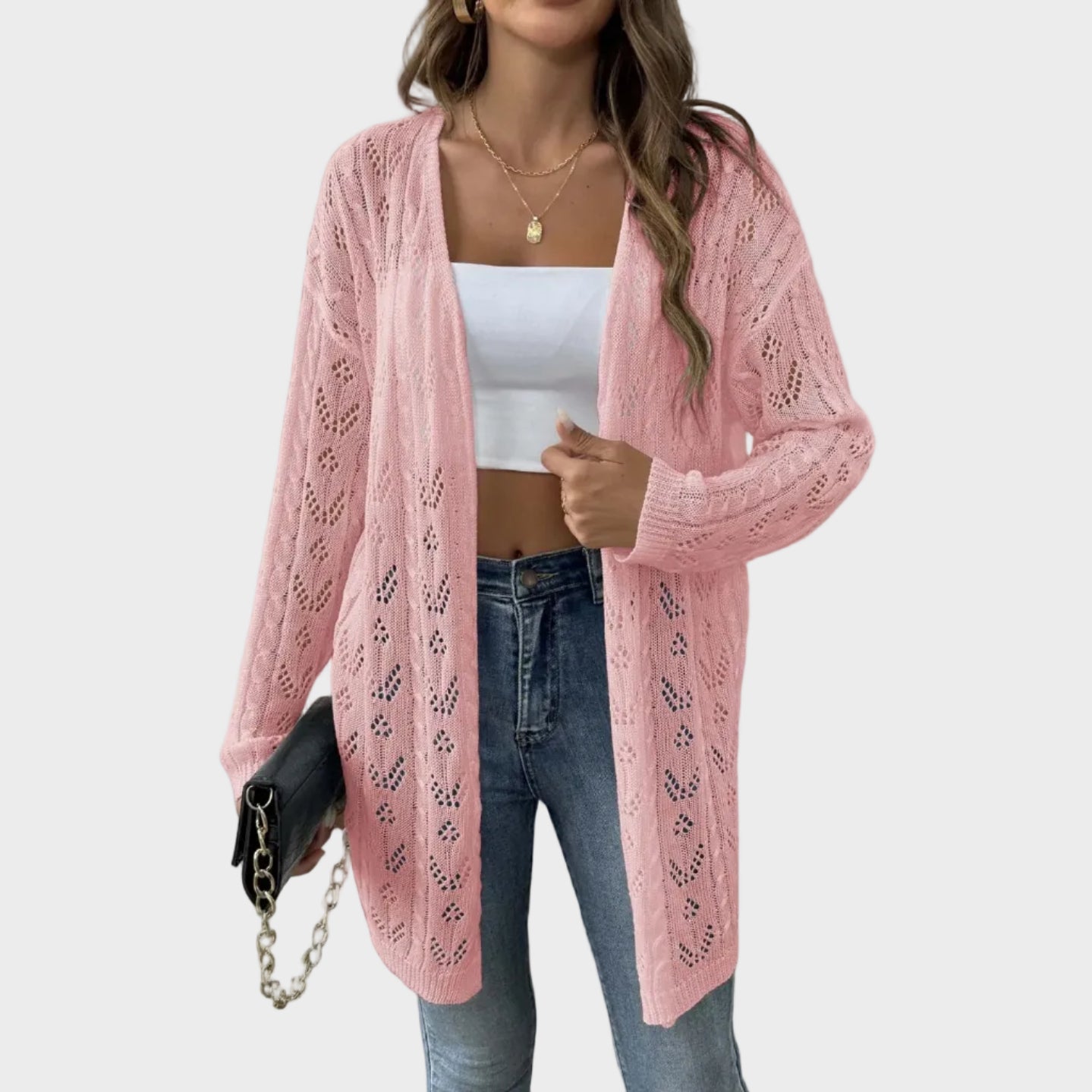 Olivia | Buttonless Cardigan Knit