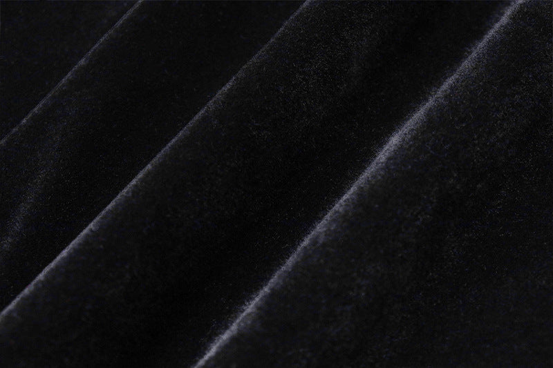 Veluna | Strapless Velvet Mini Dress
