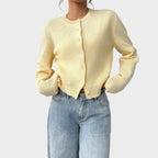 Lily | Soft Buttoned Knit Cardigan