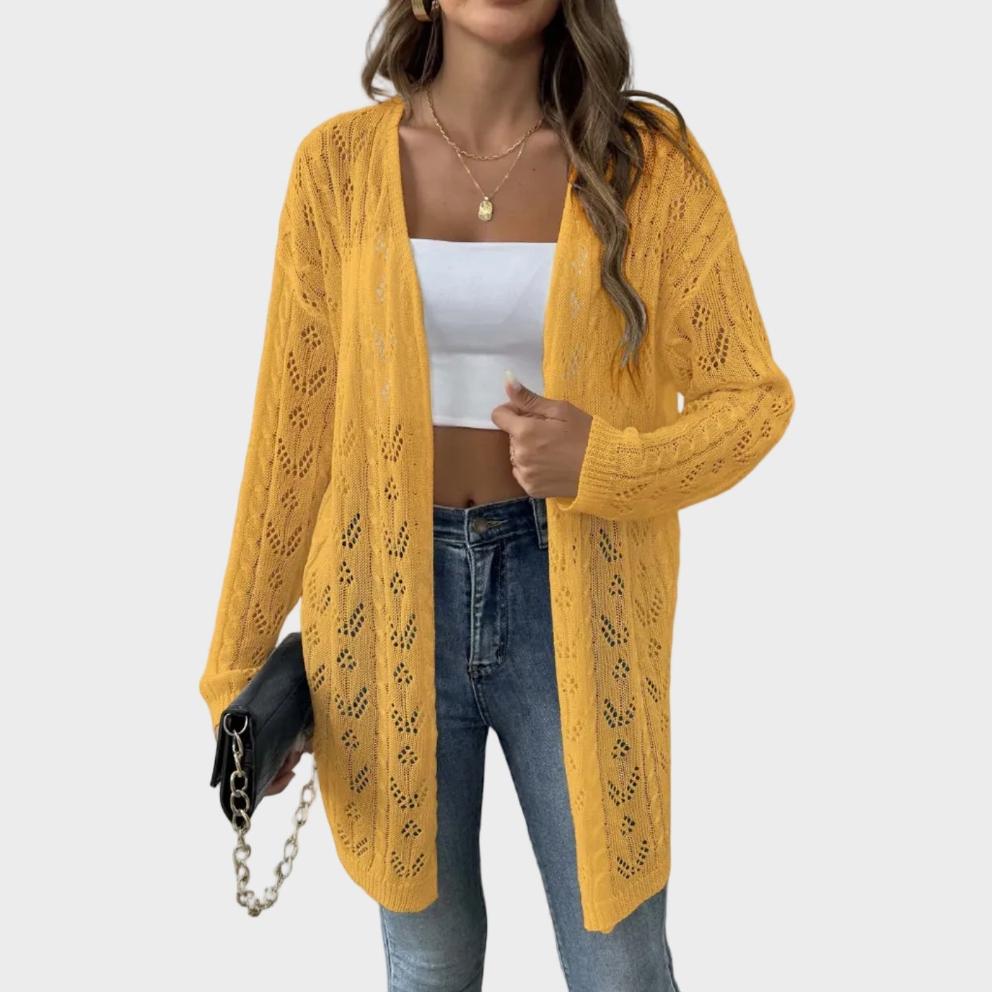 Olivia | Buttonless Cardigan Knit