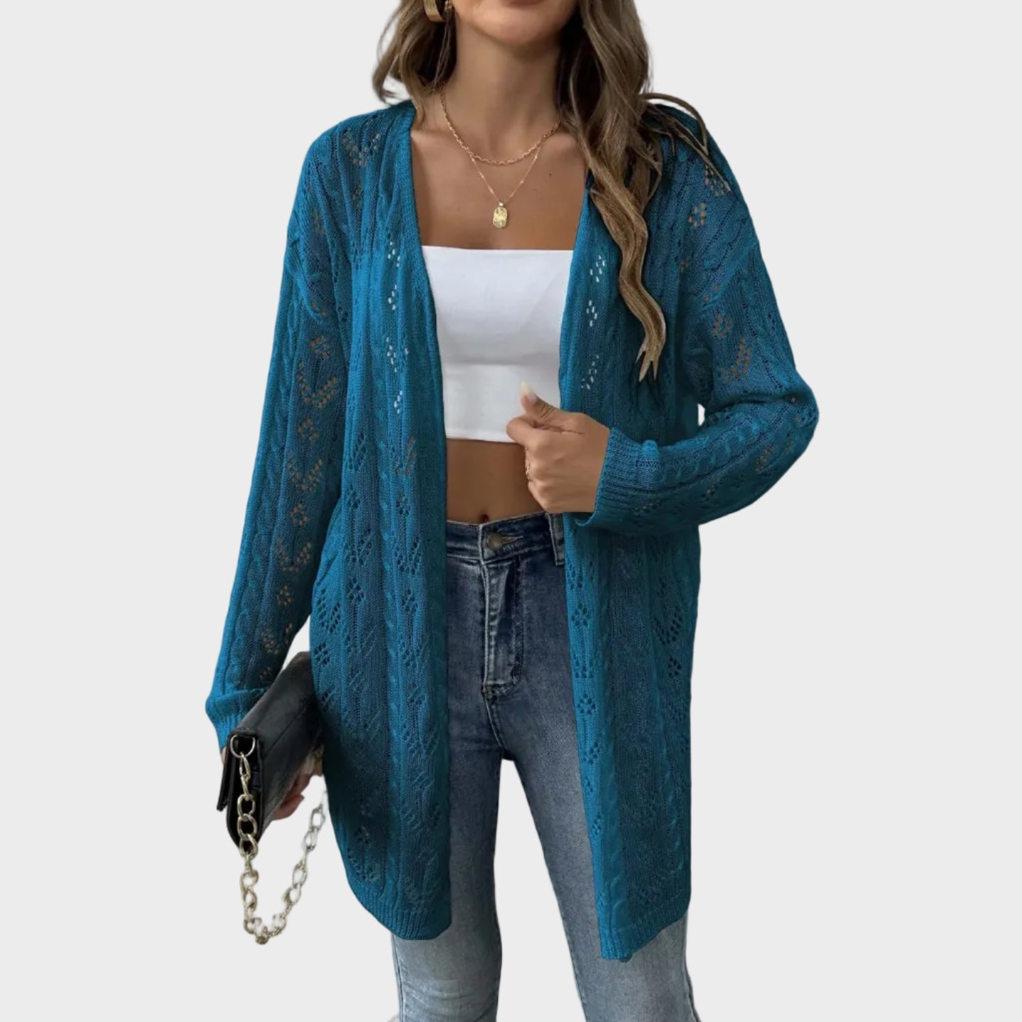 Olivia | Buttonless Cardigan Knit