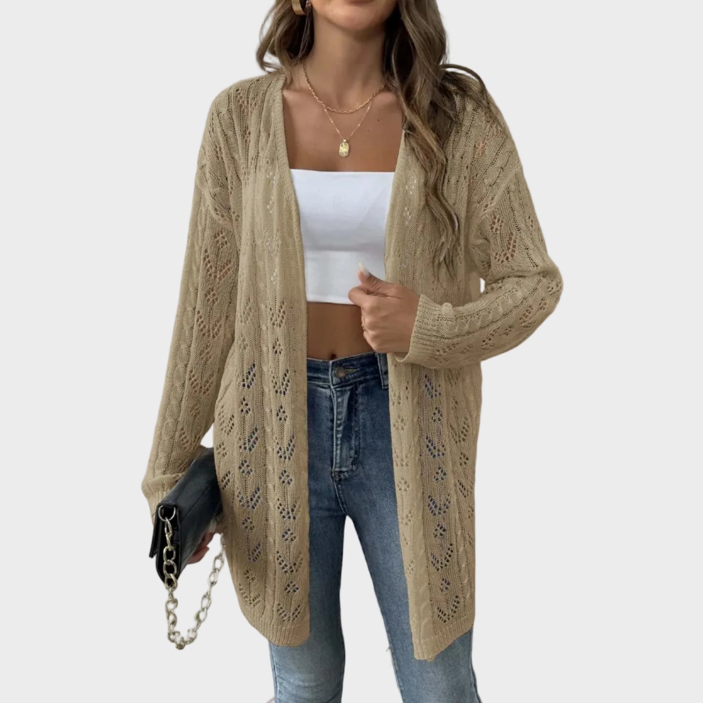 Olivia | Buttonless Cardigan Knit