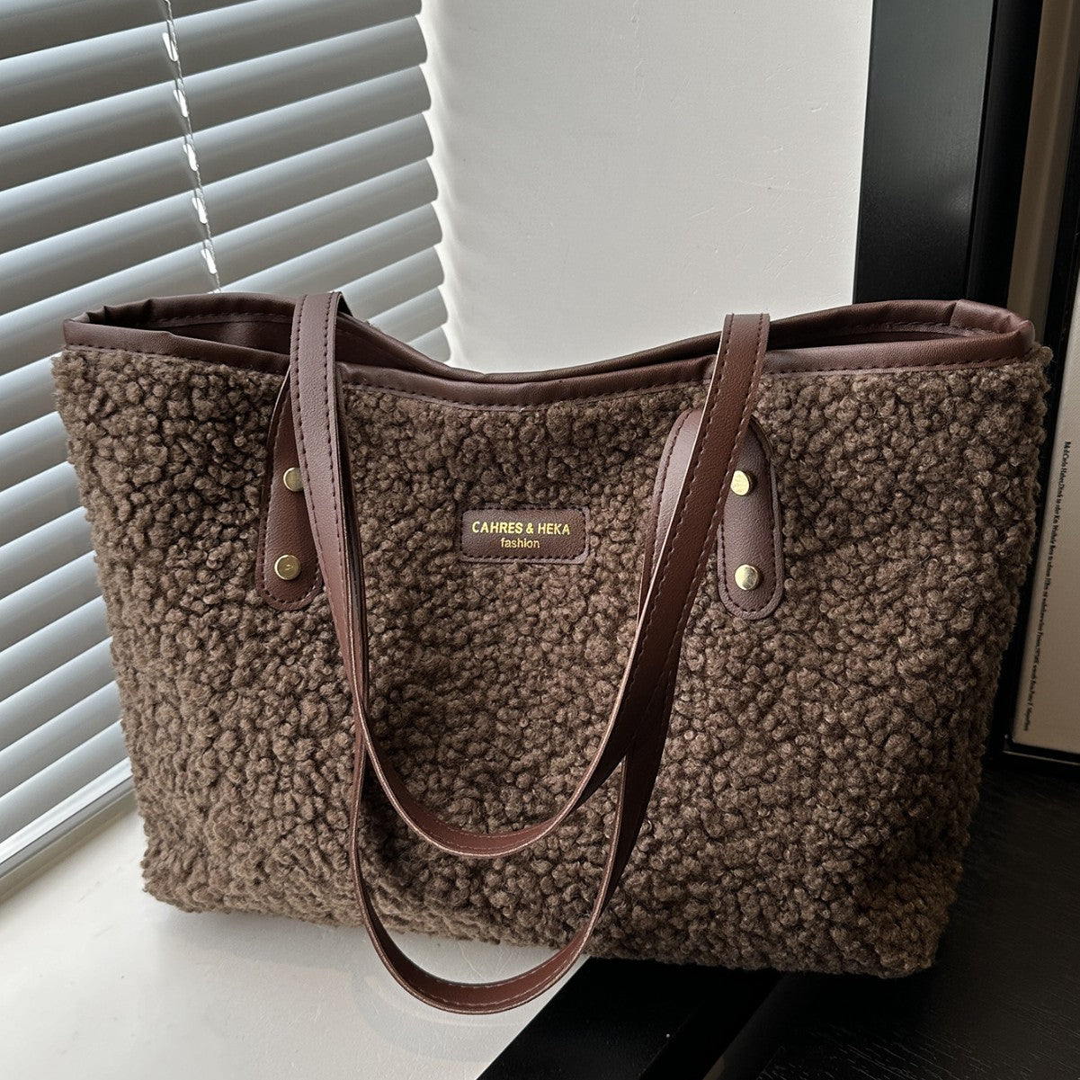Sherpa Tote Handbag