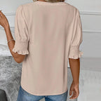 Clara Chiffon Puff Sleeve Blouse