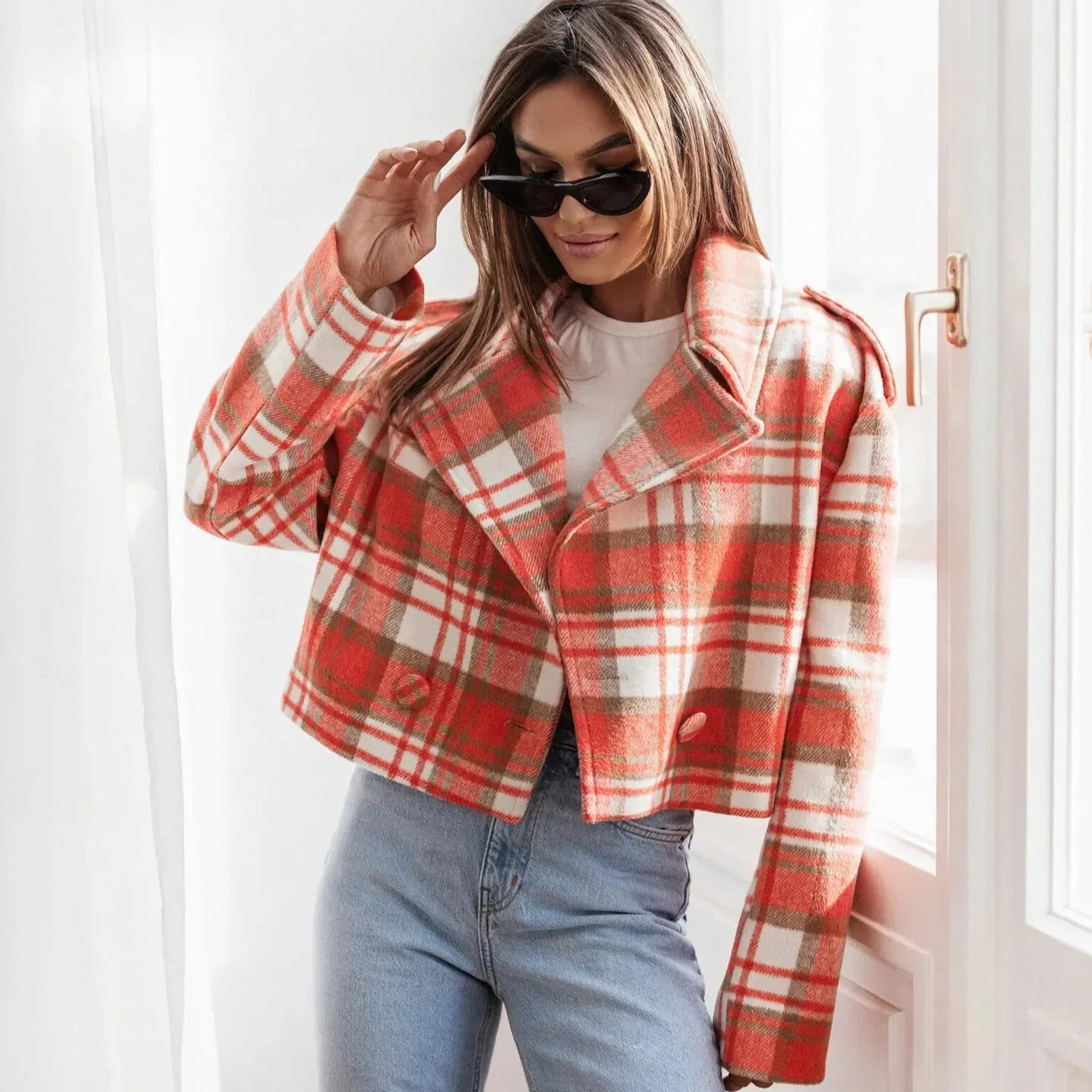 Clara Cropped Pea Coat