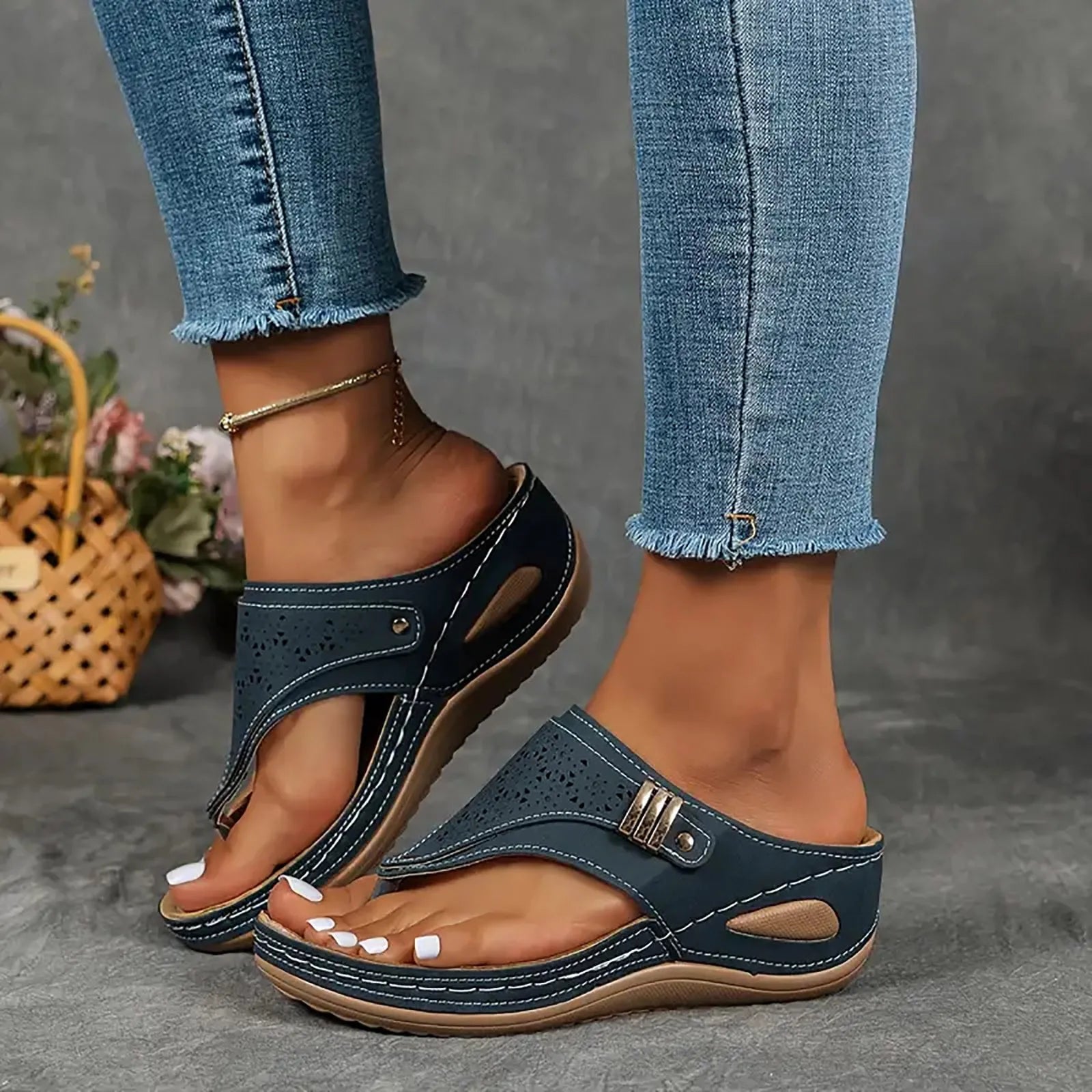 The Willow Wedge Sandal