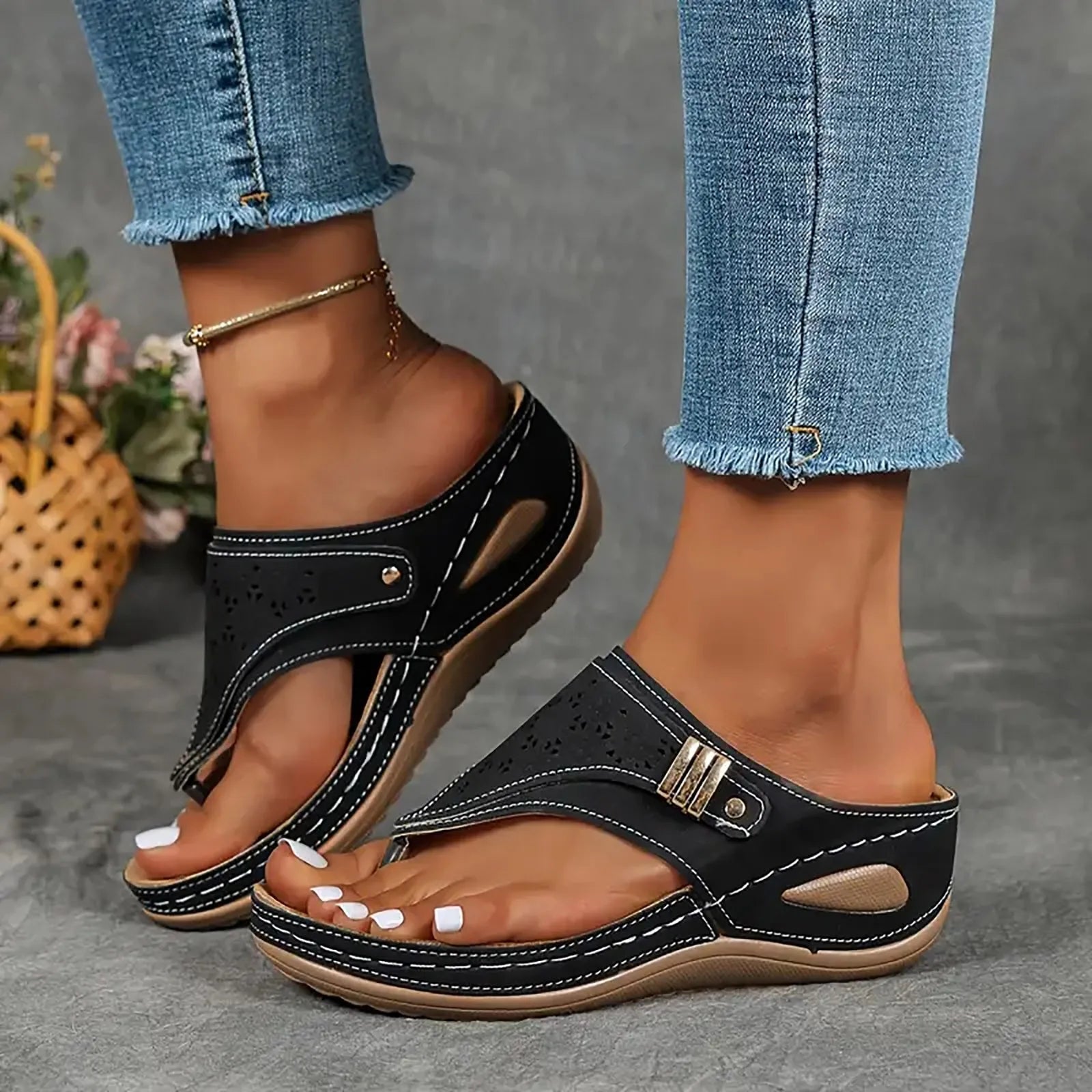 The Willow Wedge Sandal