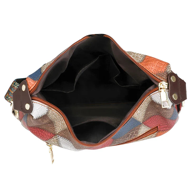 Sienna Patchwork Shoulder Bag