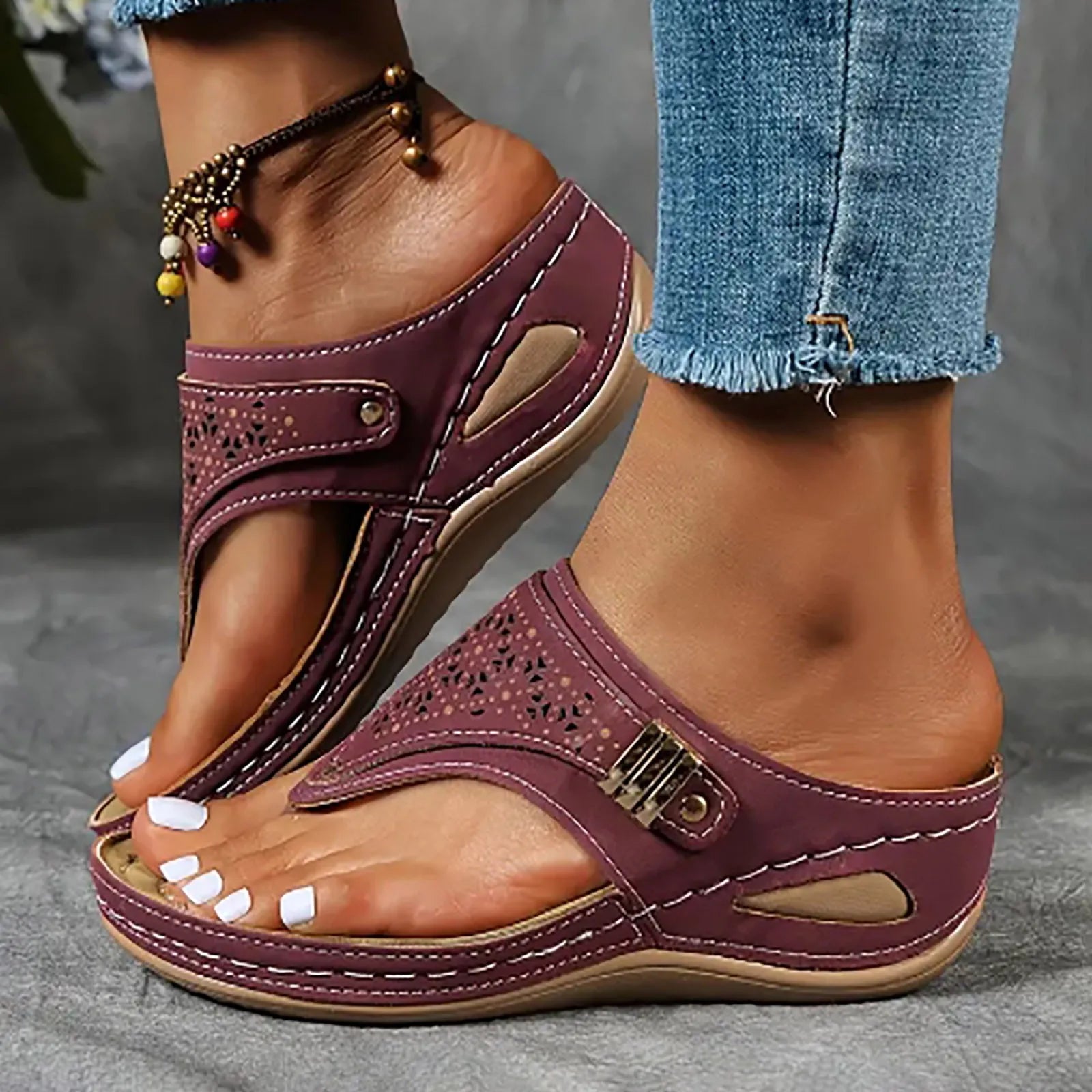 The Willow Wedge Sandal