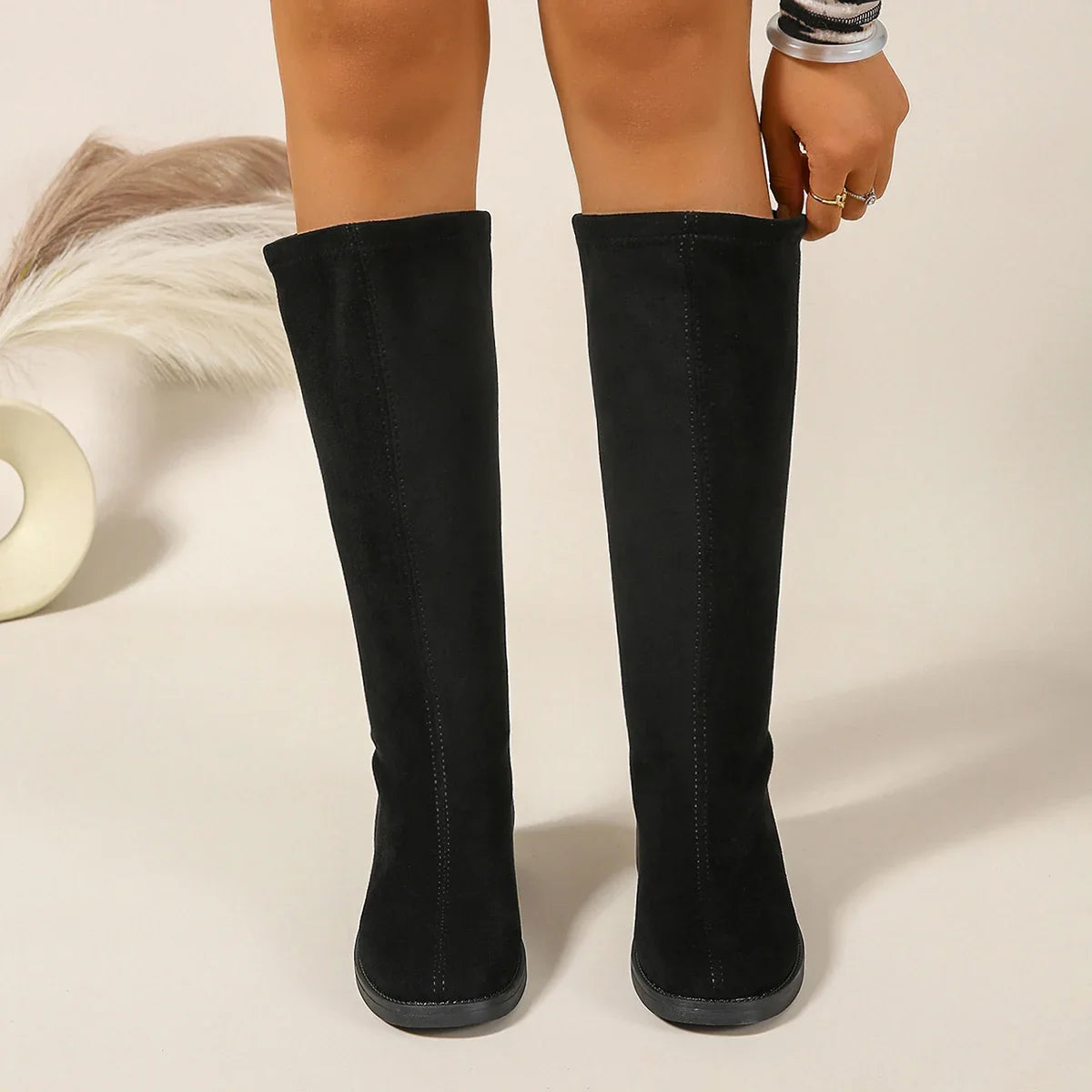 Ella Grace Knee Boots