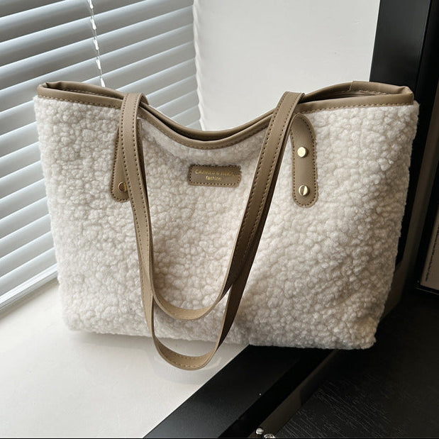 Sherpa Tote Handbag