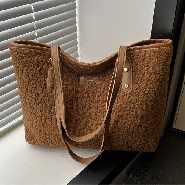 Sherpa Tote Handbag