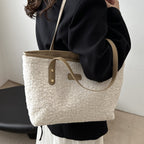 Sherpa Tote Handbag