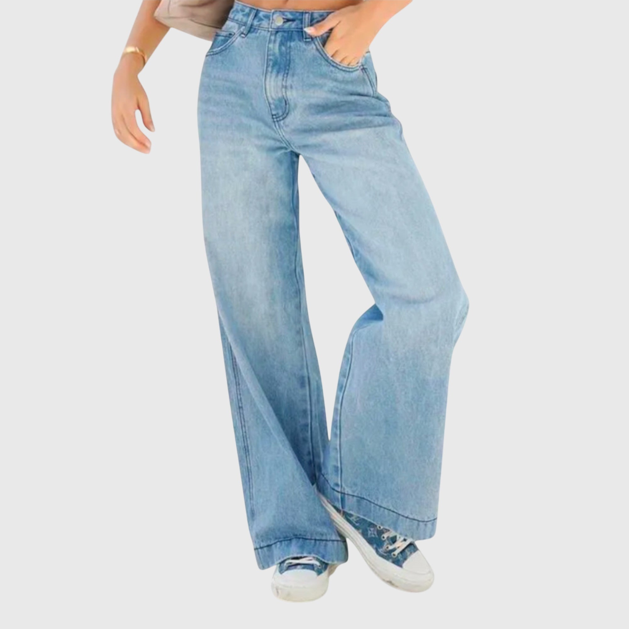 Harper High-Rise Wide Leg Jeans