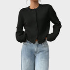 Lily | Soft Buttoned Knit Cardigan