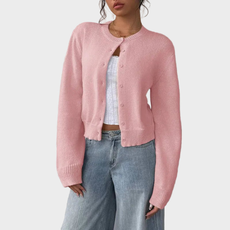 Lily | Soft Buttoned Knit Cardigan